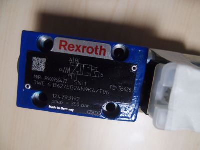 REXROTH力士樂(lè)比例閥 4WE6J6X/EG24N9K4QS0G24W